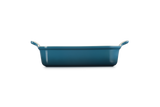 Le Creuset 26cm Stoneware Heritage Rectangular Dish - Deep Teal | 71102266420001
