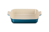 Le Creuset 32cm Stoneware Heritage Rectangular Dish - Deep Teal | 71102326420001