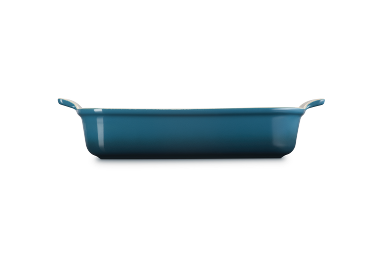 Le Creuset 32cm Stoneware Heritage Rectangular Dish - Deep Teal | 71102326420001