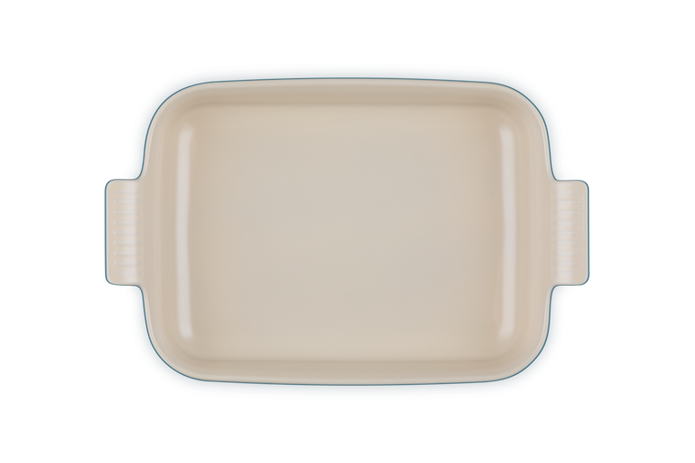 Le Creuset 32cm Stoneware Heritage Rectangular Dish - Deep Teal | 71102326420001
