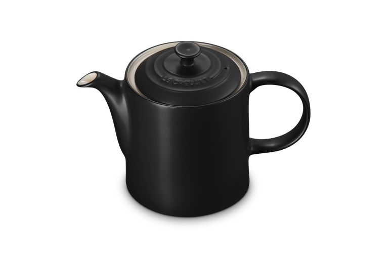 Le Creuset Stoneware 1.3L Grand Teapot - Satin Black | 80703130000003