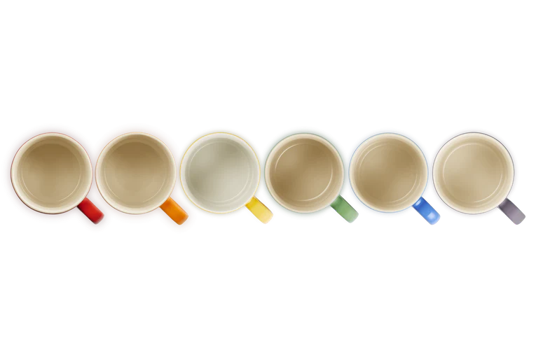 Le Creuset 320ml Stoneware Rainbow Set of 6 Mugs | 79114355219030
