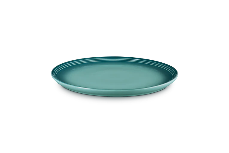 Le Creuset Stoneware 27cm Coupe Dinner Plate - Bleu Riviera | 70234270997099