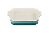 Le Creuset 32cm Stoneware Heritage Rectangular Dish - Bleu Riviera | 71102320990080