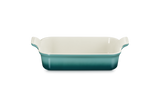 Le Creuset 26cm Stoneware Heritage Rectangular Dish - Bleu Riviera | 71102260990001