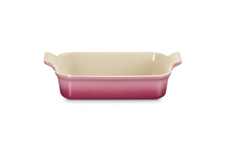 Le Creuset 26cm Stoneware Heritage Rectangular Dish - Rose Quartz | 71102261780001