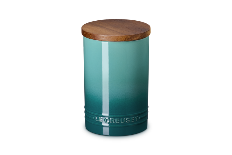 Le Creuset 770ml Stoneware Signature Storage Jar  - Bleu Riviera | 70819770990099