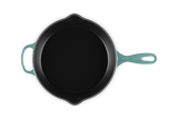 Le Creuset Signature 26cm Cast Iron Deep Skillet - Bleu Riviera | 20187260990422