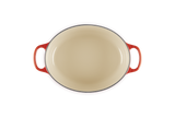 Le Creuset Signature 27cm Cast Iron Oval Casserole - Cerise | 21178270602430
