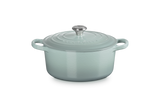 Le Creuset Signature 28cm Cast Iron Round Casserole - Sea Salt | 21177287174430