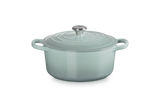 Le Creuset Signature 22cm Cast Iron Round Casserole - Sea Salt | 21177227174430