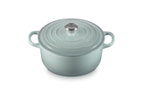 Le Creuset Signature 28cm Cast Iron Round Casserole - Sea Salt | 21177287174430