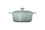 Le Creuset Signature 28cm Cast Iron Round Casserole - Sea Salt | 21177287174430