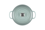 Le Creuset Signature 28cm Cast Iron Round Casserole - Sea Salt | 21177287174430