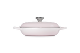 Le Creuset Signature 26cm Cast Iron Shallow Casserole - Shell Pink | 21180267774430