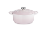 Le Creuset Signature 24cm Cast Iron Round Casserole - Shell Pink | 21177247774430