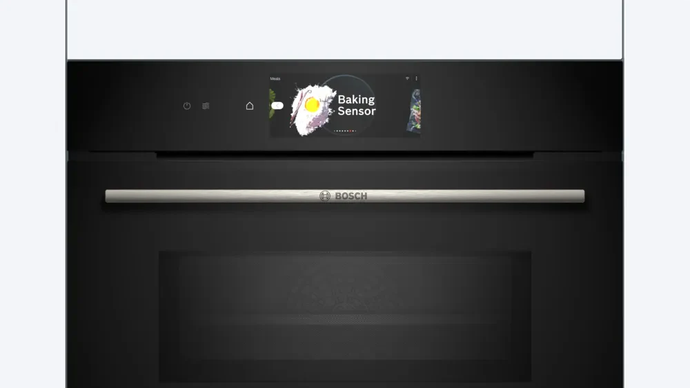 Bosch Series 8 Combi Oven with Microwave Black CMG778NB1