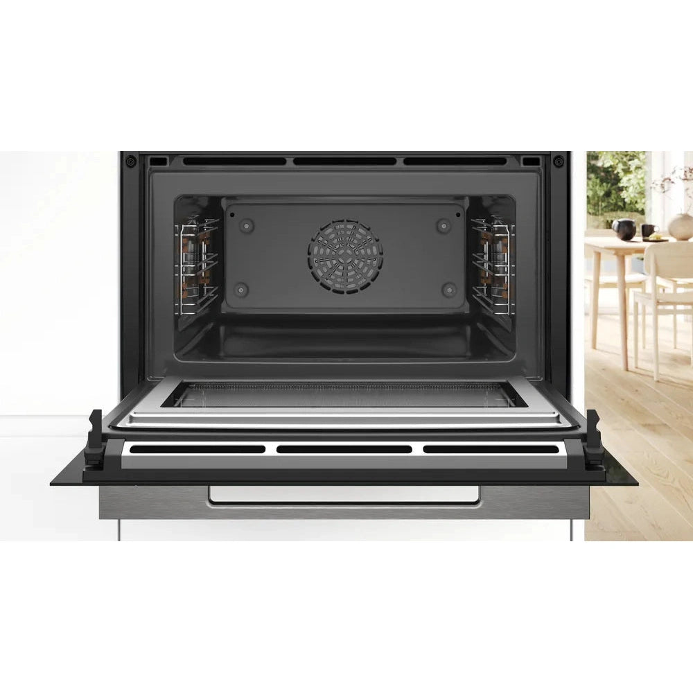 Bosch Series 8 Combi Oven with Microwave Black CMG7361B1B
