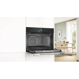 Bosch Series 8 Full Steam Combi Oven Black CSG7584B1