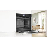 Bosch Series 8 Full Steam Single Oven Black HSG7364B1B