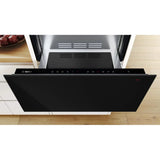 Bosch Series 8 29cm Warming Drawer Black BID7101B1B