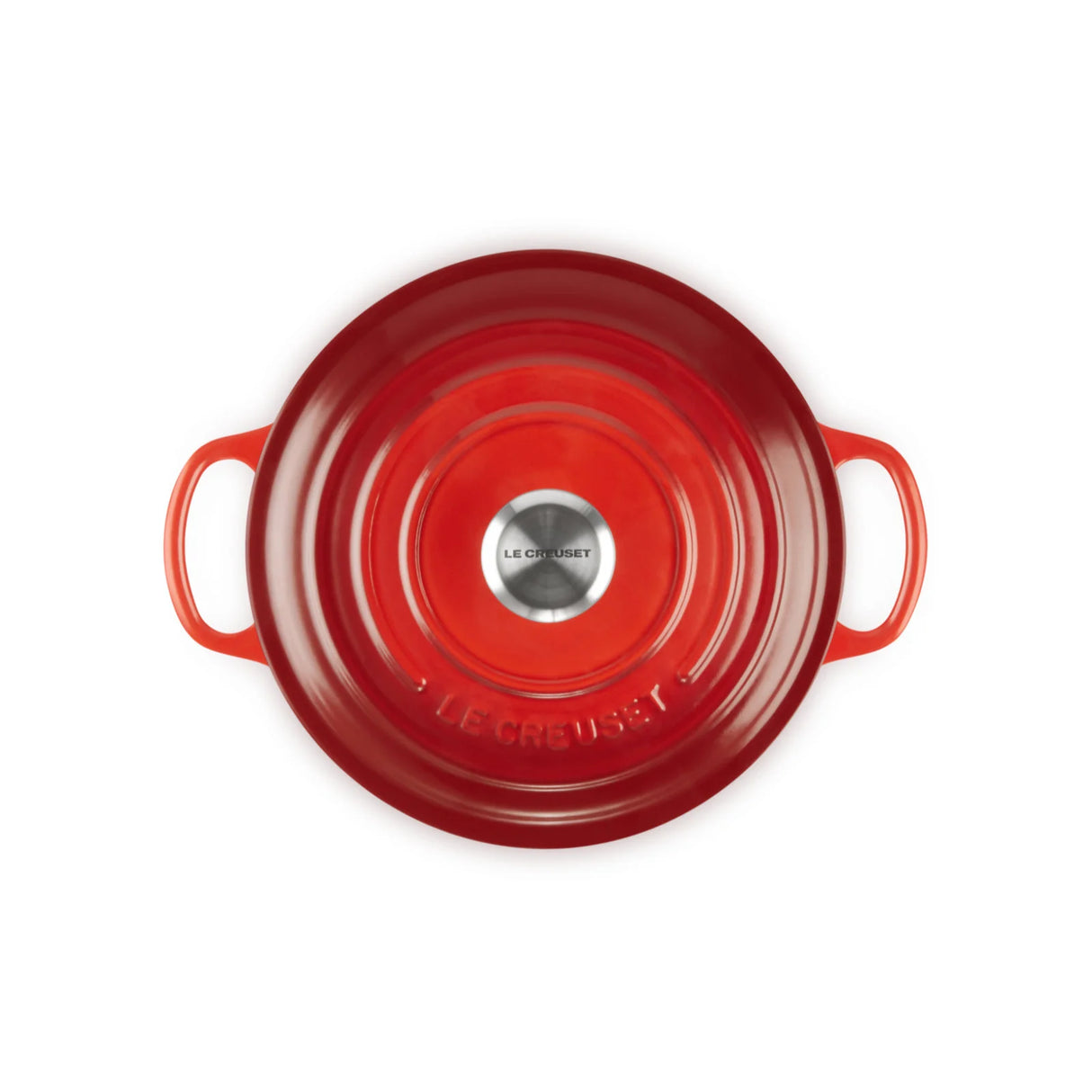 Le Creuset Signature 20cm Cast Iron Round Casserole - Cerise | 21177200602430