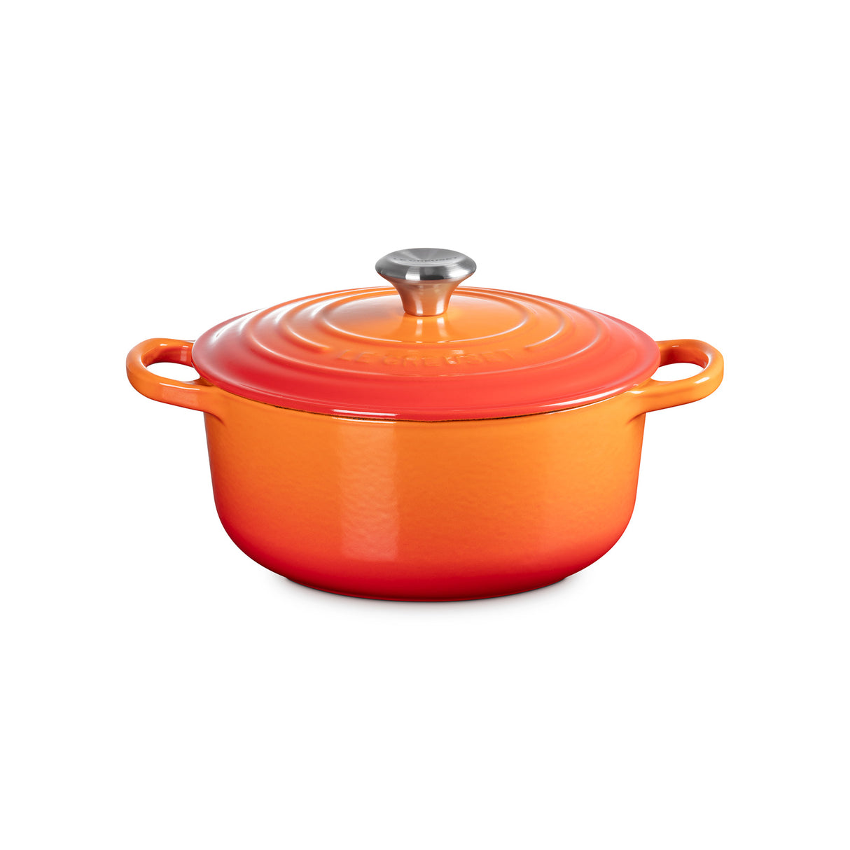 Le Creuset Signature 20cm Cast Iron Round Casserole - Volcanic | 21177200902430