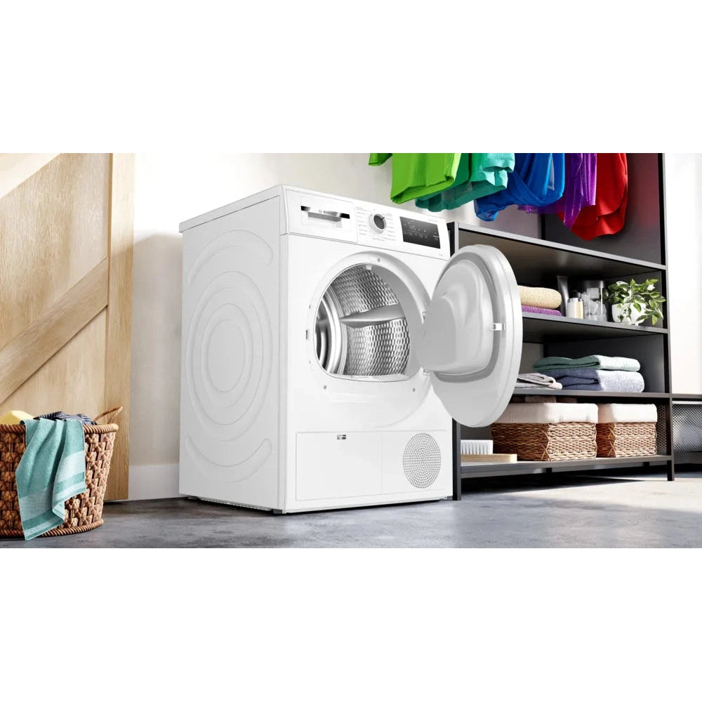Bosch Series 4 8kg Condenser Dryer White WTN83202GB