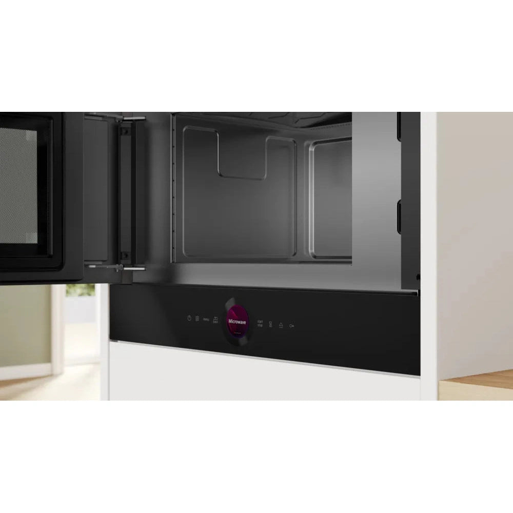 Bosch Series 8 Built In Microwave - Black | BFL7221B1B