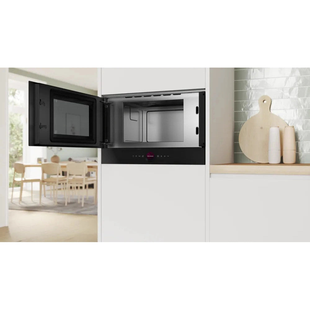 Bosch Series 8 Built In Microwave - Black | BFL7221B1B