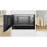 Bosch Series 8 Built In Microwave - Black | BFL7221B1B
