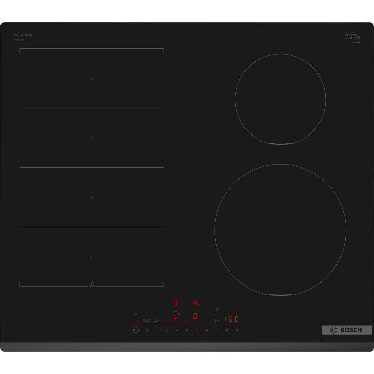 Bosch Series 6 80cm Flex Induction Hob PIX631HC1E