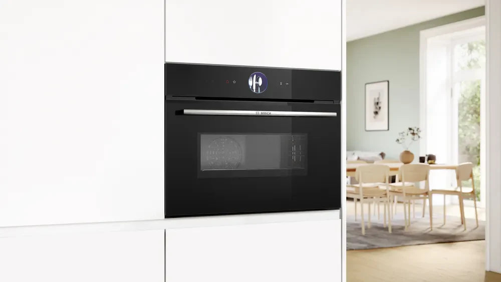 Bosch Series 8 Combi Oven with Microwave Black CMG7361B1B