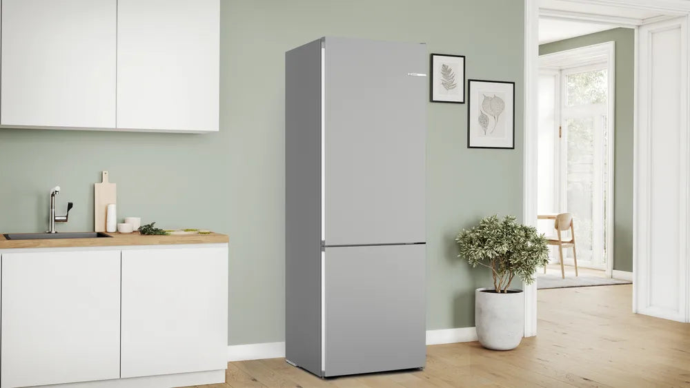 Bosch Series 4 70:30 Fridge Freezer Stainless Steel KGN492LDFG