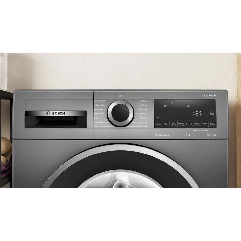 Bosch Series 6 9kg Washing Machine Graphite | WGG244ZCGB
