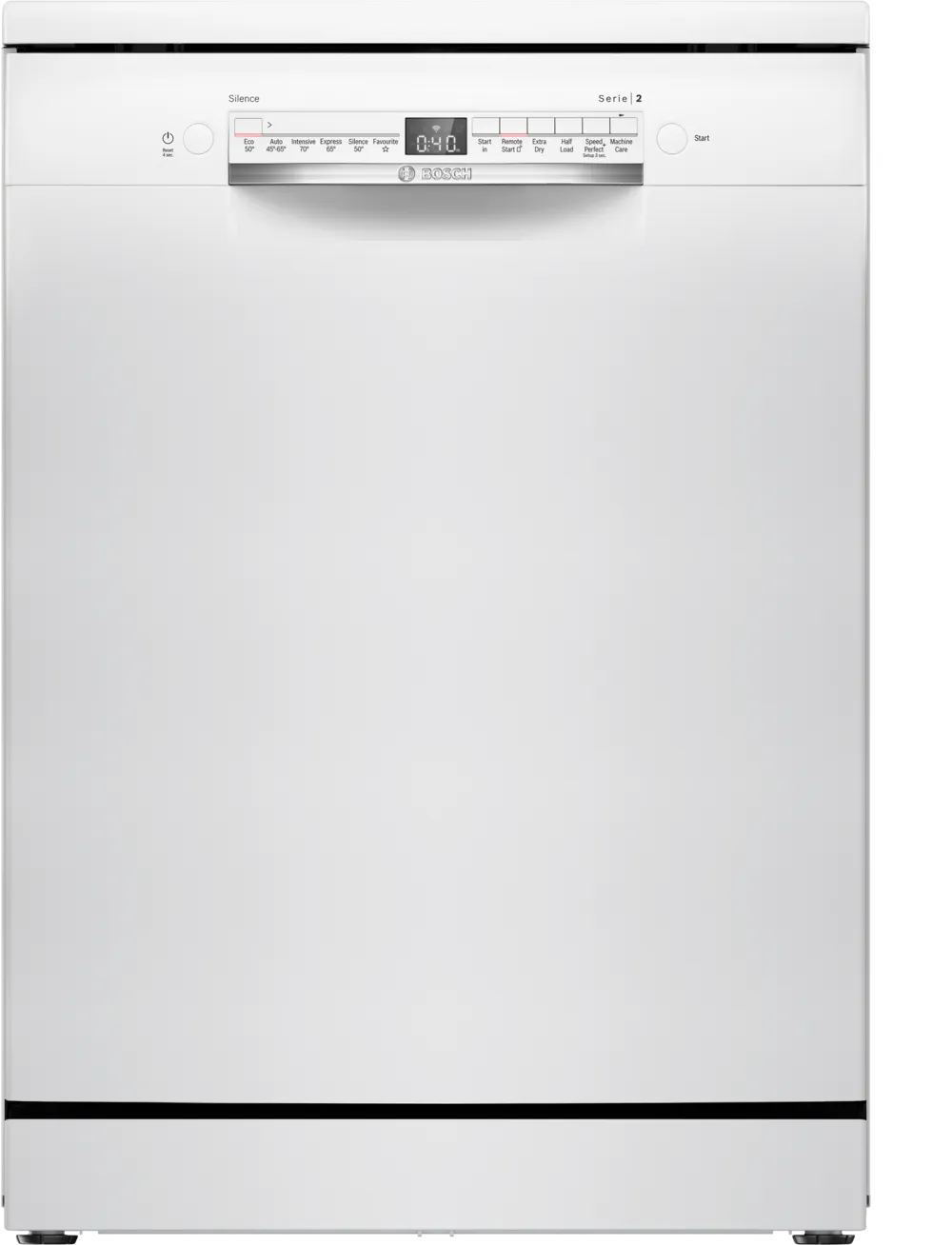 Bosch Series 2 60cm Freestanding Drawer Dishwasher - White | SMS2HVW67G