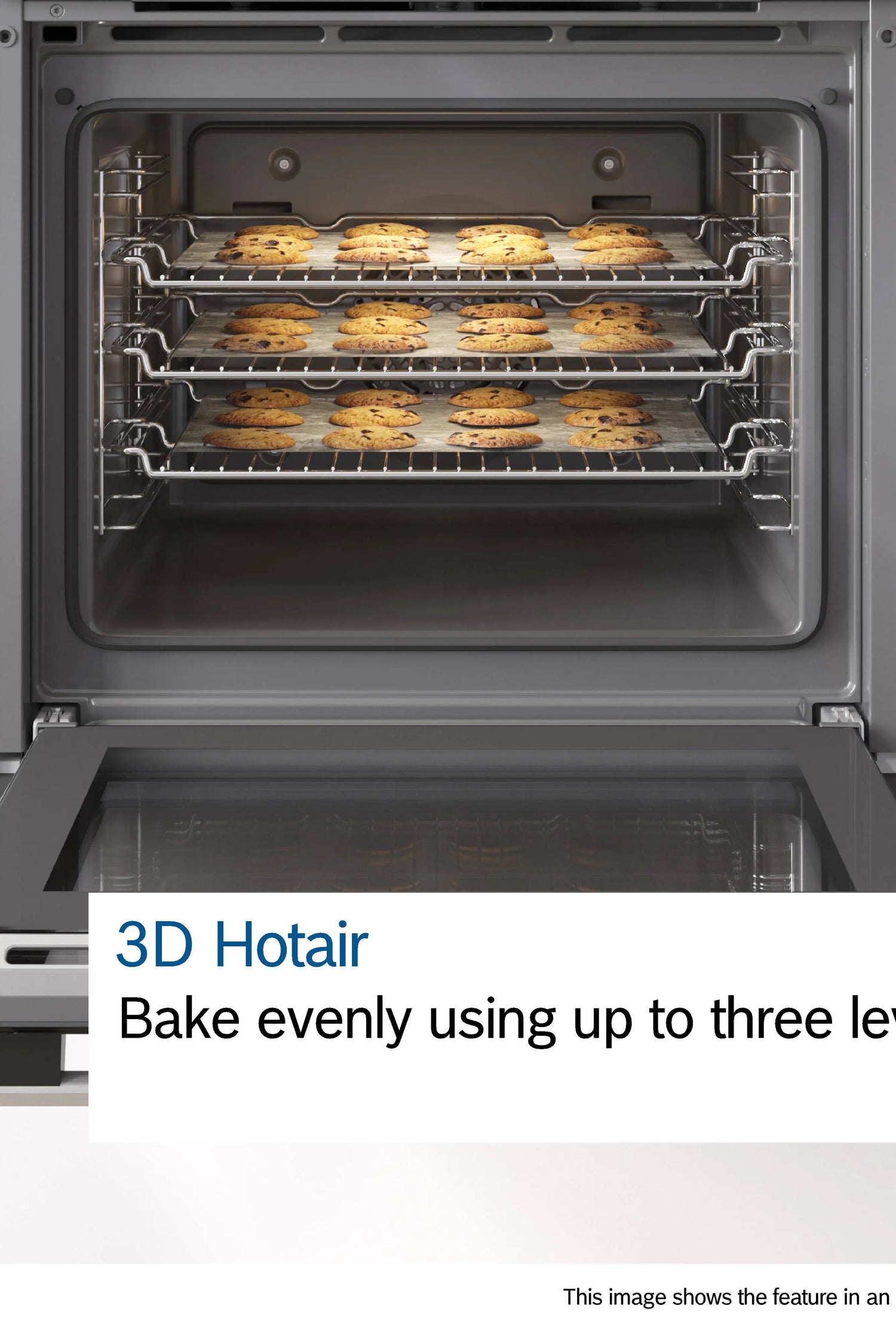 Bosch Series 4 60cm Built In Double Oven - Stainless Steel | MBA533BS3B