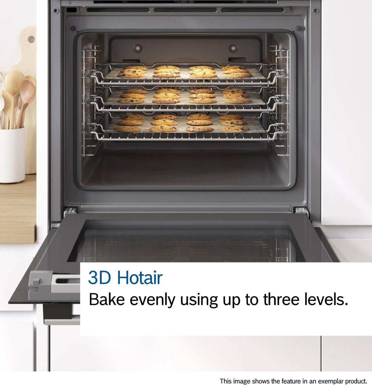 Bosch Series 4 60cm Built In Double Oven - Stainless Steel | MBA533BS3B