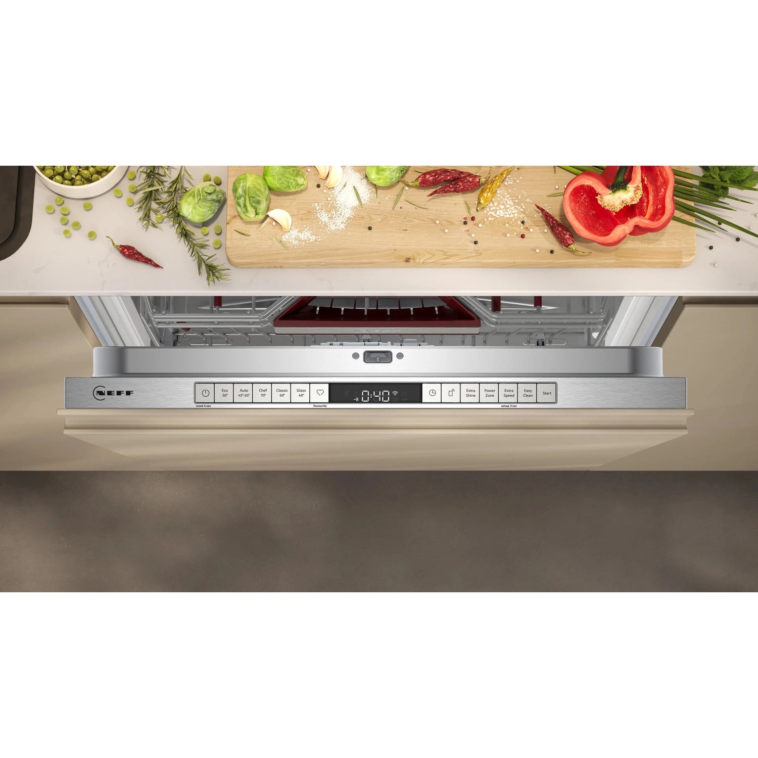 Neff N 70 Fully-integrated dishwasher 60 cm | S187ZCX03G
