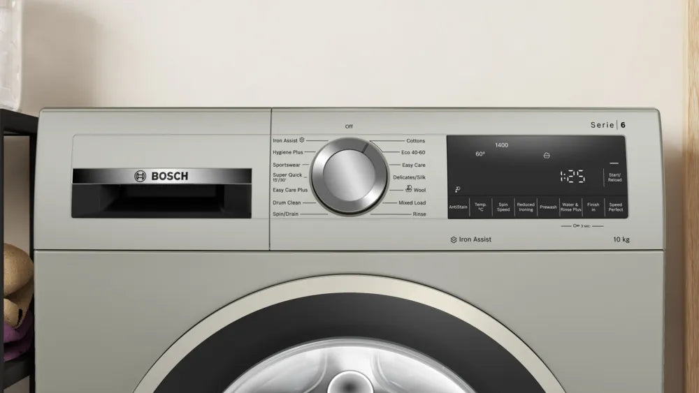 Bosch Series 6 10kg Washing Machine Silver WGG254ZSGB