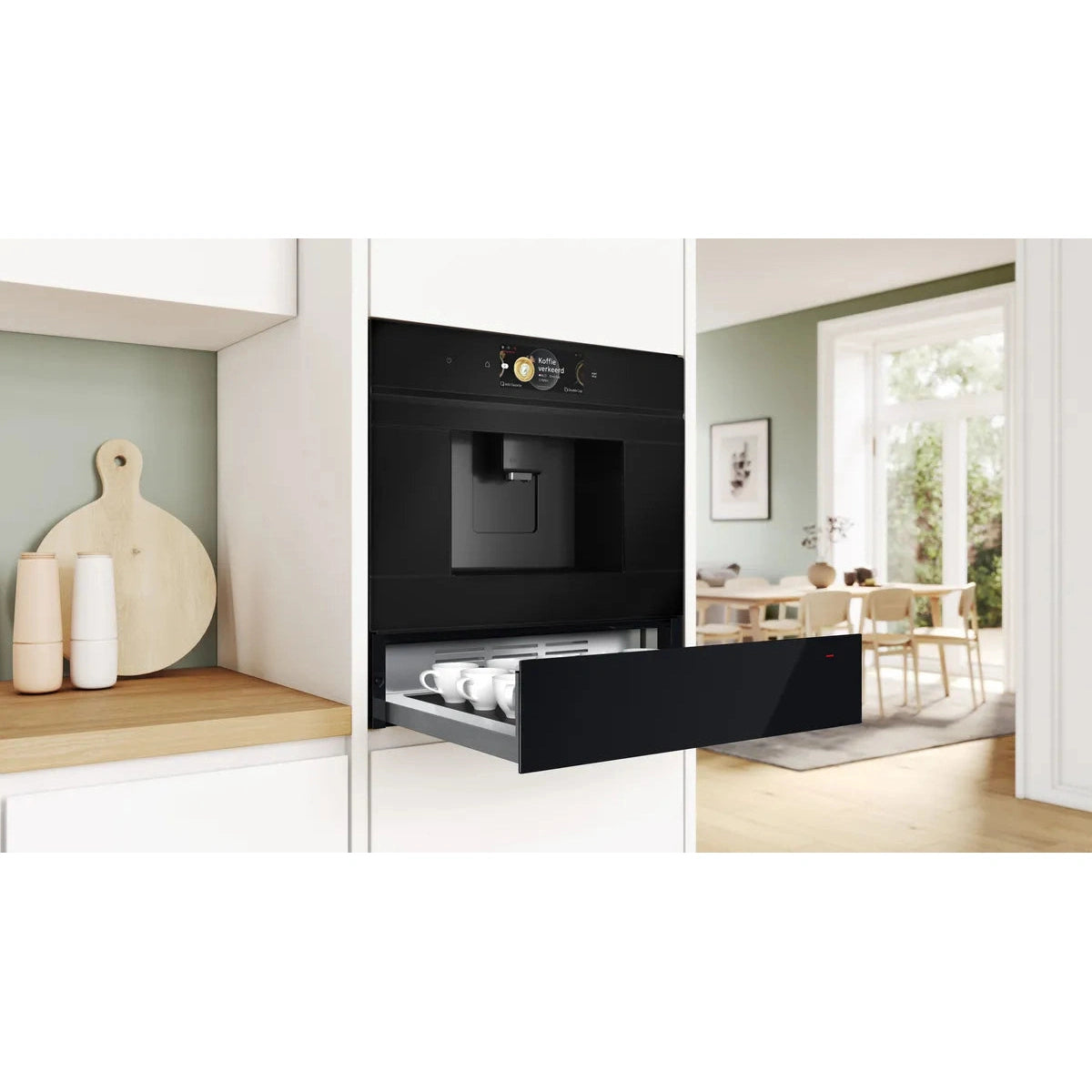 Bosch Series 8 14cm Warming Drawer Black BIC7101B1B