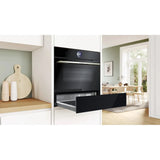 Bosch Series 8 14cm Warming Drawer Black BIC7101B1B