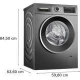 Bosch Series 6 9kg Washing Machine Graphite | WGG244ZCGB