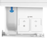 i-DOS water dispenser control panel with buttons and indicator lights on a white background