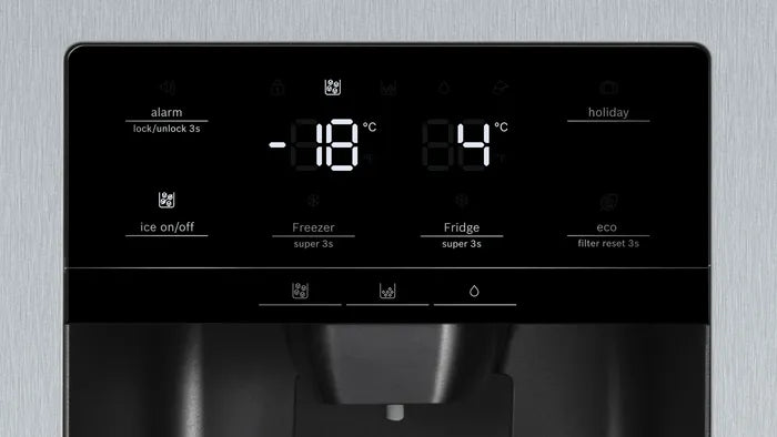 Bosch Series 6 American Style Fridge Freezer | Plumbed | KAD93AIERG