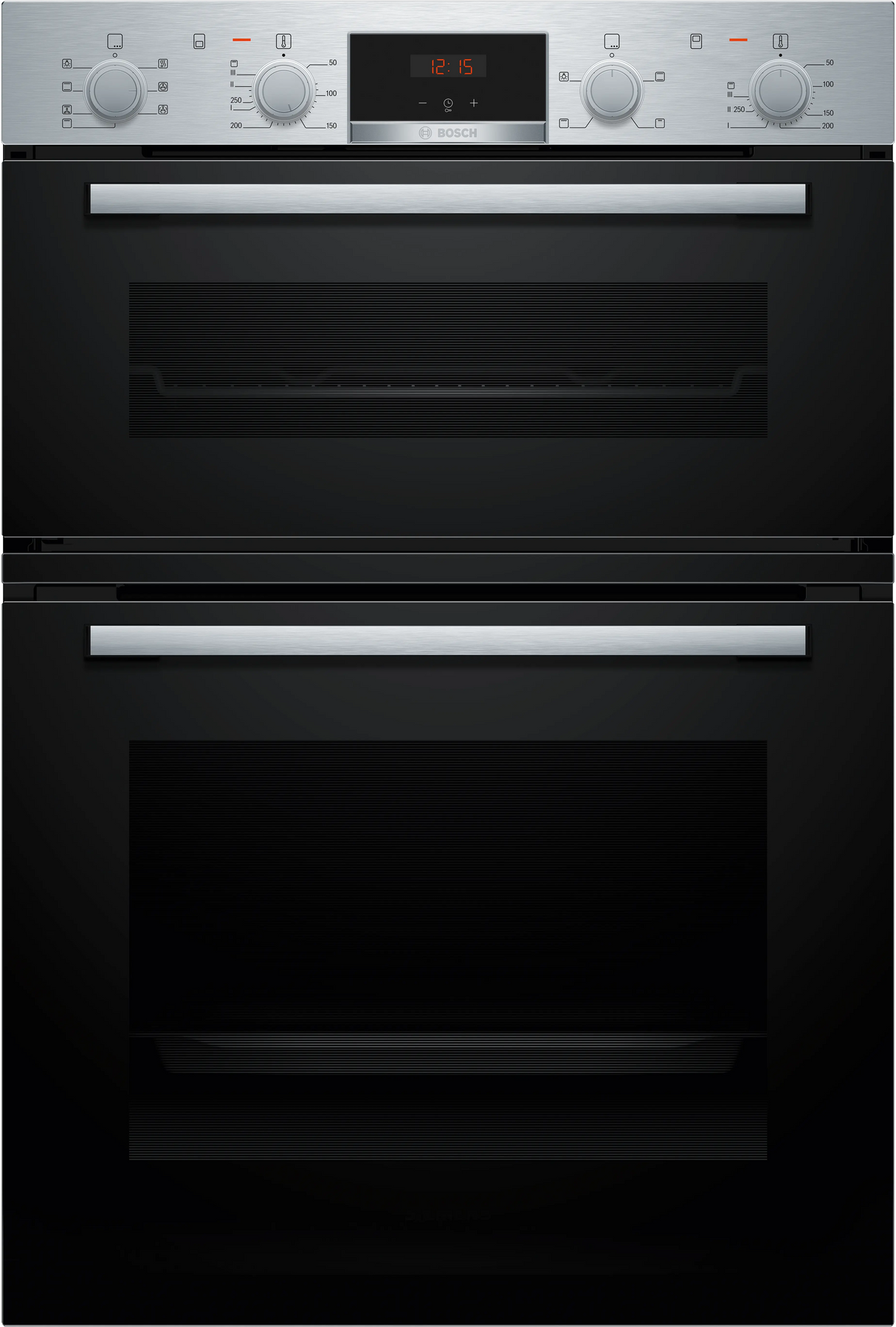 Bosch Series 4 60cm Built In Double Oven - Stainless Steel | MBA533BS3B
