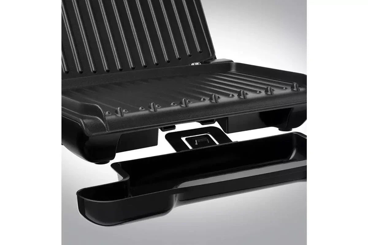 George Foreman Steel Large Grill - Black | 25052