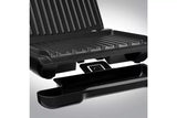 George Foreman Steel Large Grill - Black | 25052