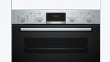 Bosch Series 4 60cm Built In Double Oven - Stainless Steel | MBA533BS3B