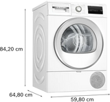 Bosch Series 4 Heat pump tumble dryer 8 kg | WTH85224GB